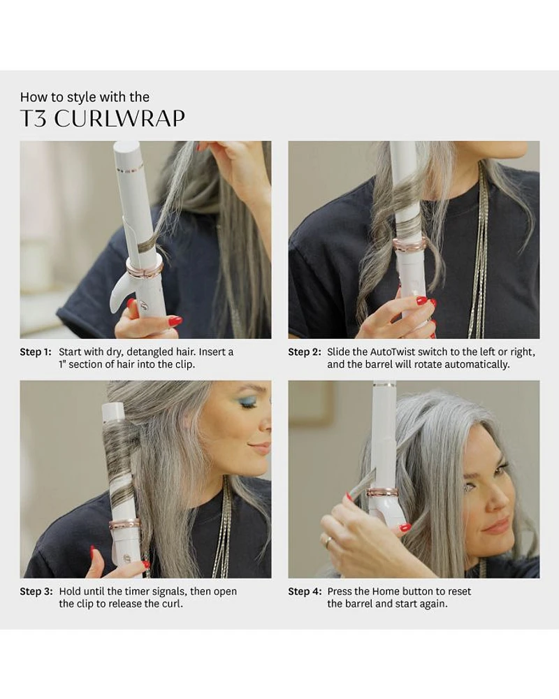 CurlWrap 1" Automatic Rotating Curling Iron