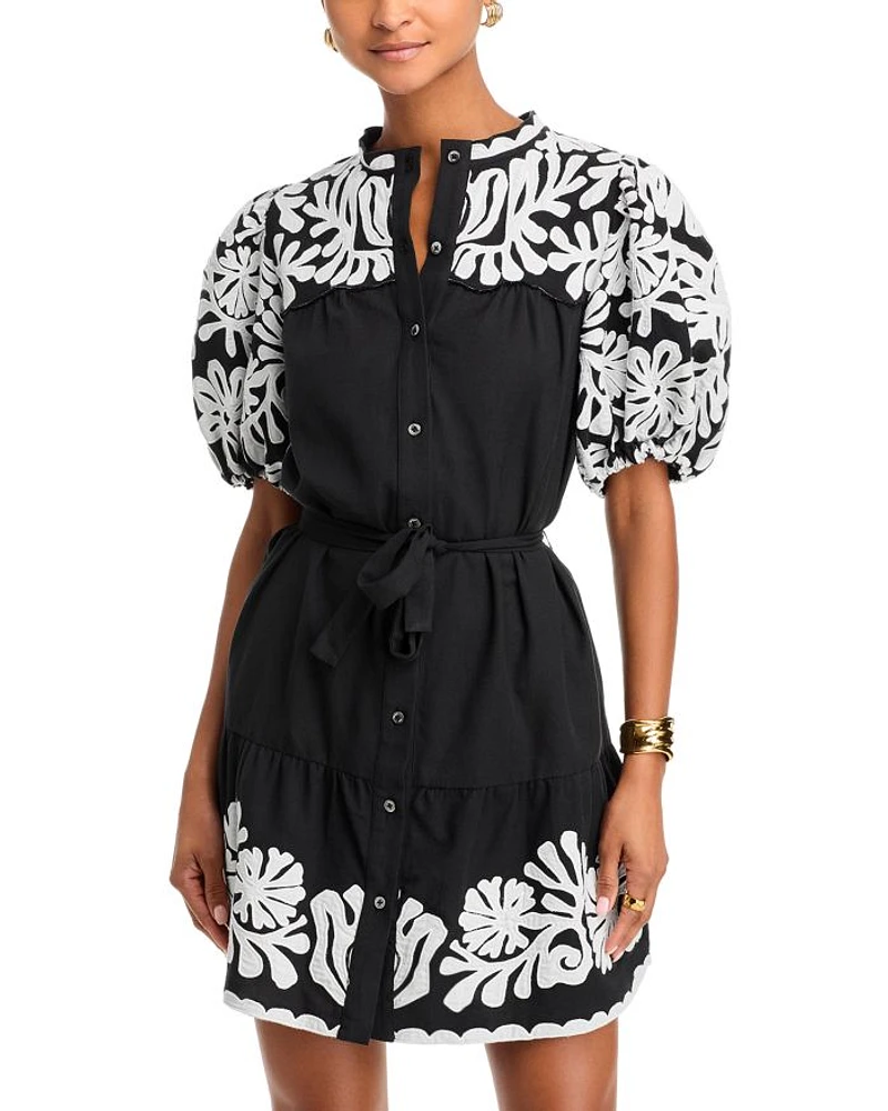 Agathe Puffed Sleeve Dress