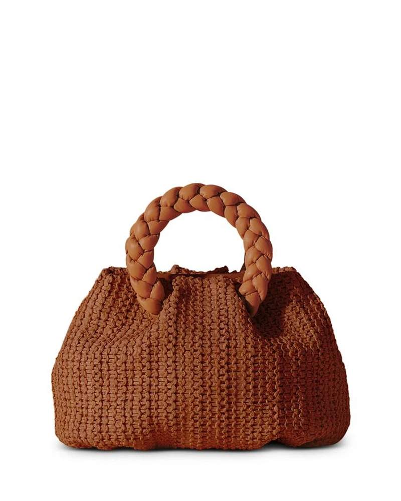 Bombom M Raffia Crossbody