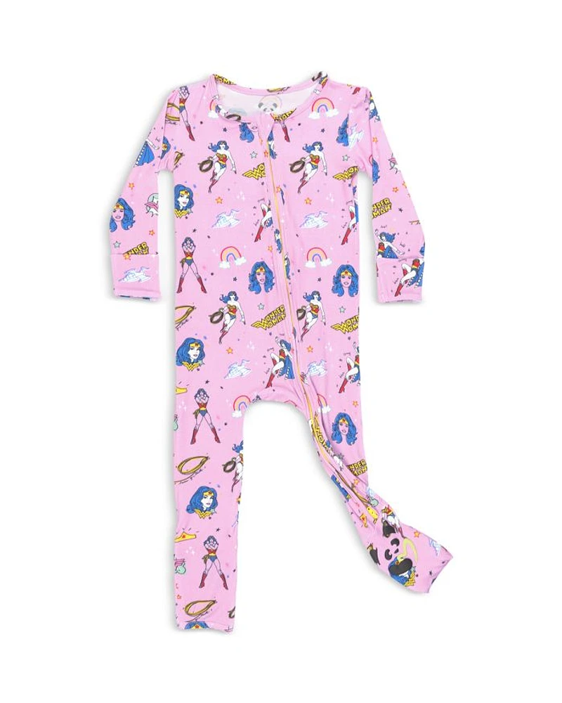 Bear Girls' Wonder Woman Convertible Footie - Baby