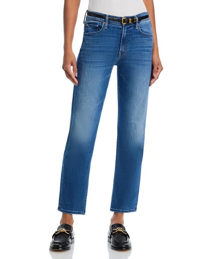 the Outsider High Rise Ankle Jeans Connect Dots