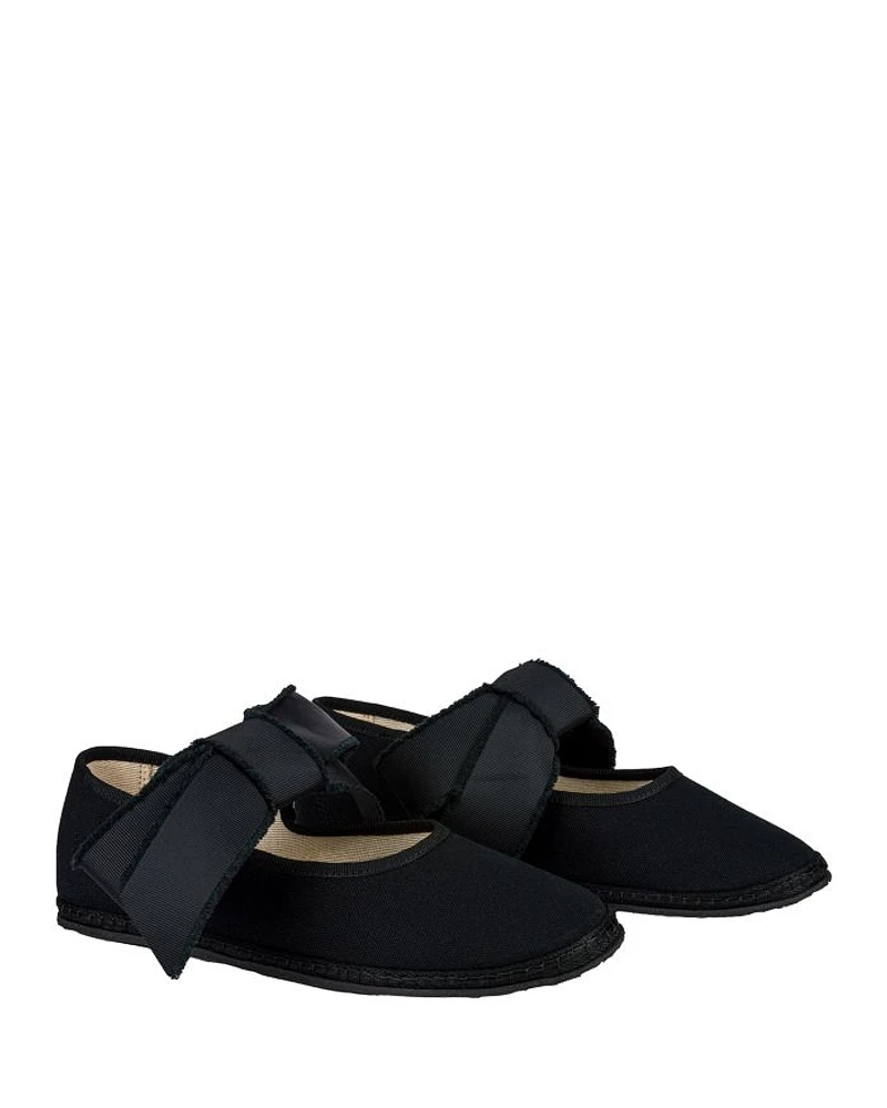 Women's Maxi Bow Mary Jane Flats
