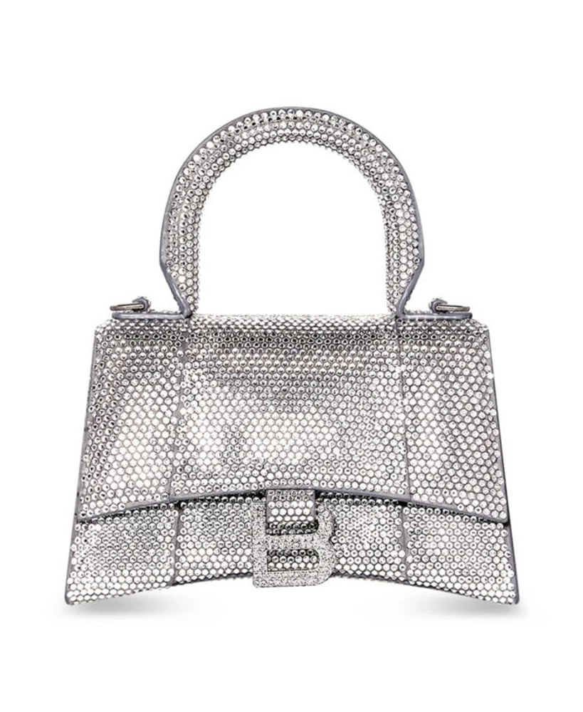 Hourglass Handbag with Rhinestones