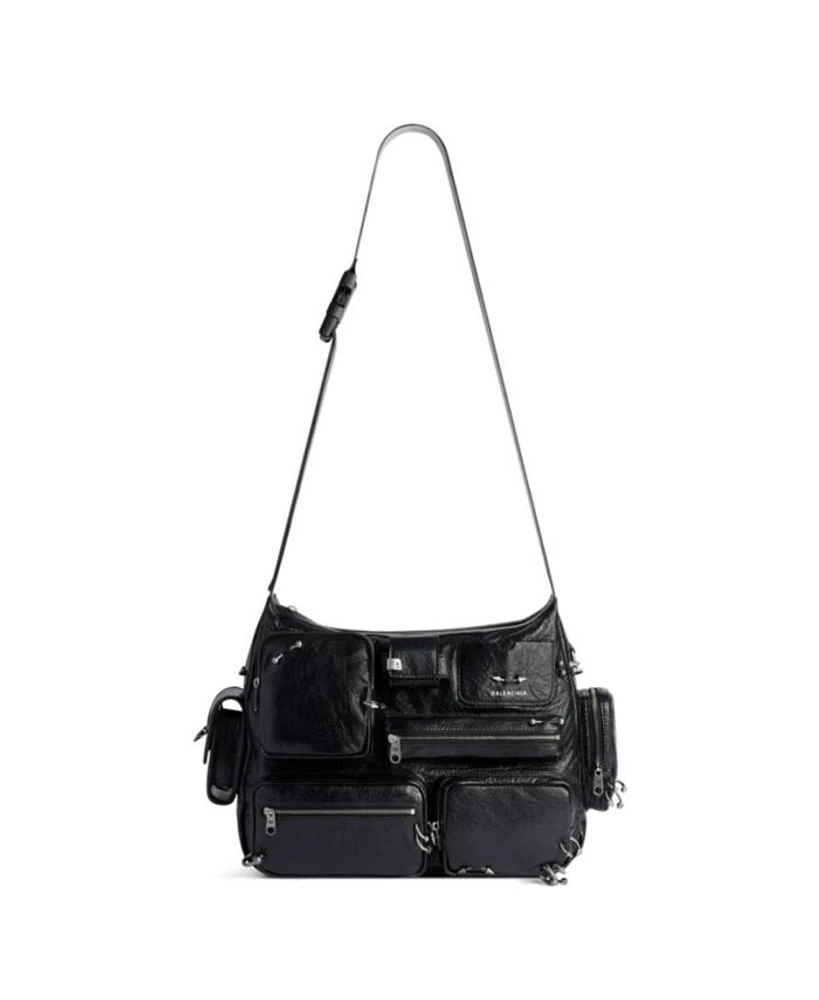 Superbusy Messenger Bag with Piercings