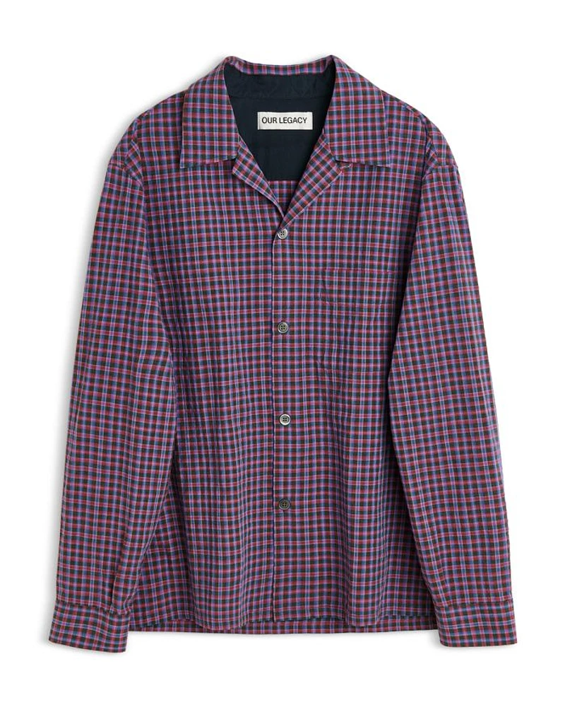 Heusen Long Sleeve Button Front Shirt