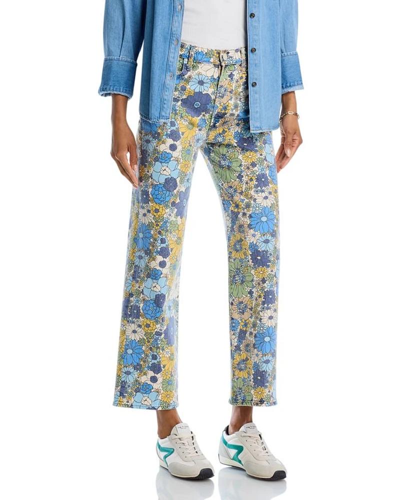 The Rambler High Rise Ankle Straight Jeans Dirtbike