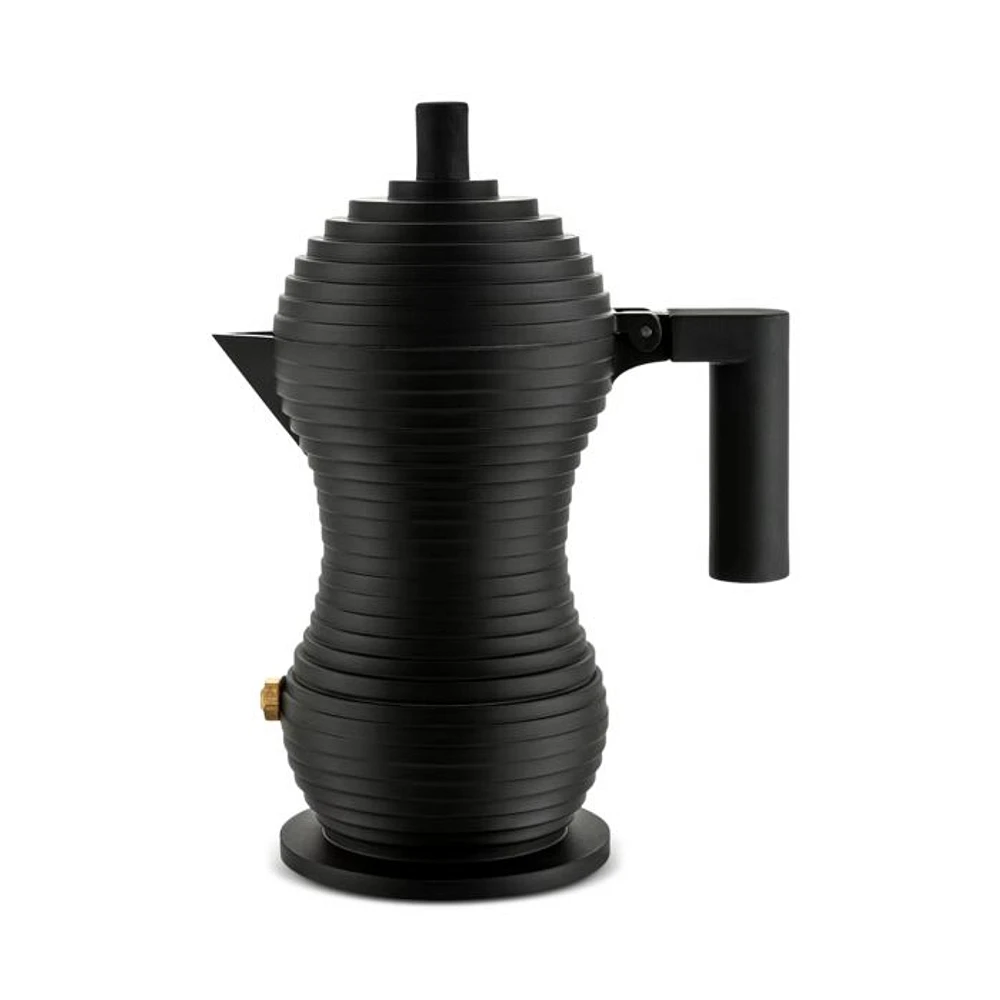 Pulcina Black 3 Cup Espresso Maker