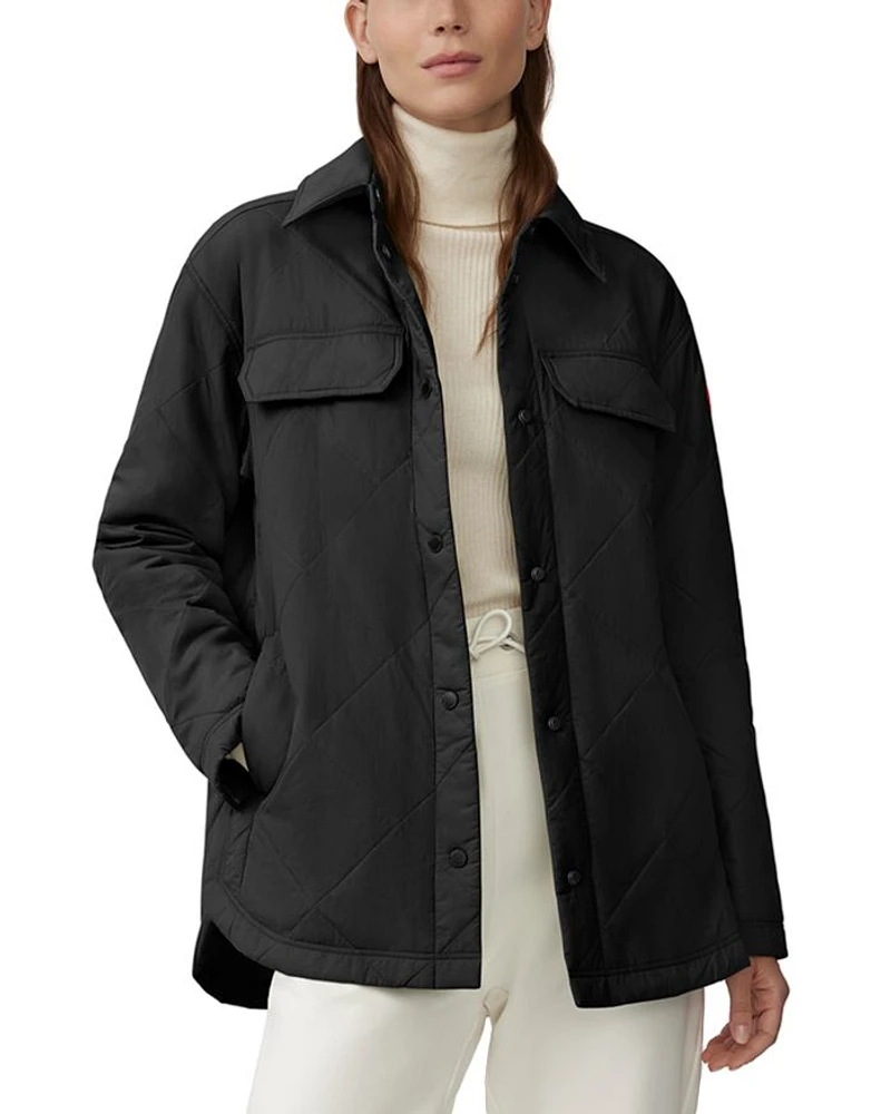 Albany Quilted Shirt Jacket