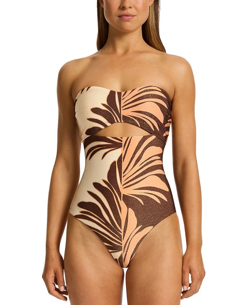 Cutout One Piece Swimsuit