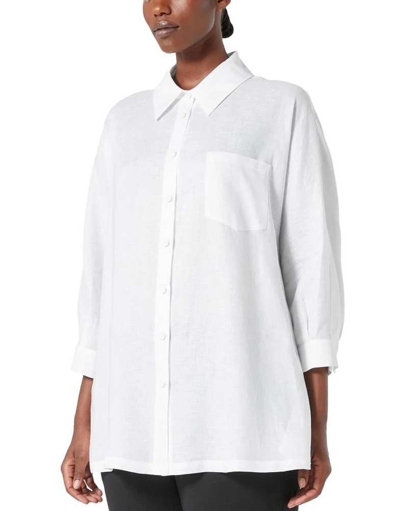2A Uscita Tina Linen Shirt