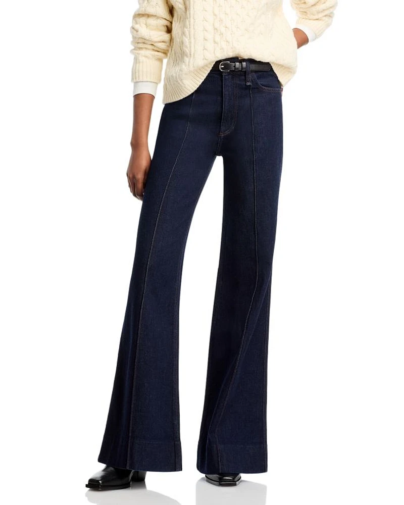 Skylar High Rise Flare Jeans Rinse