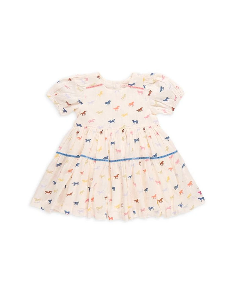 Girls' Charlie Gauze Dress - Little Kid