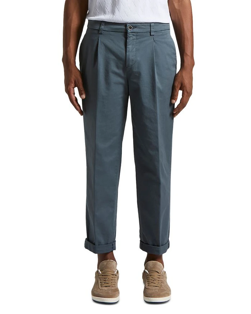 Relaxed Fit Garment Dyed Trousers