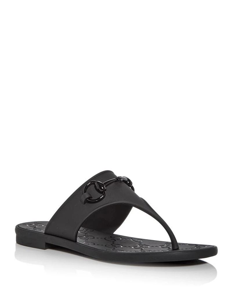 Women's Monogram Thong Sandals