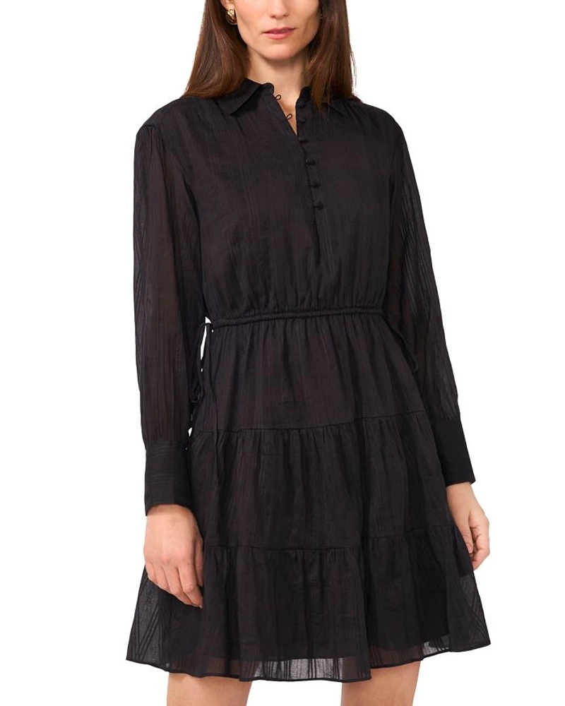 Collared Button Front Dress