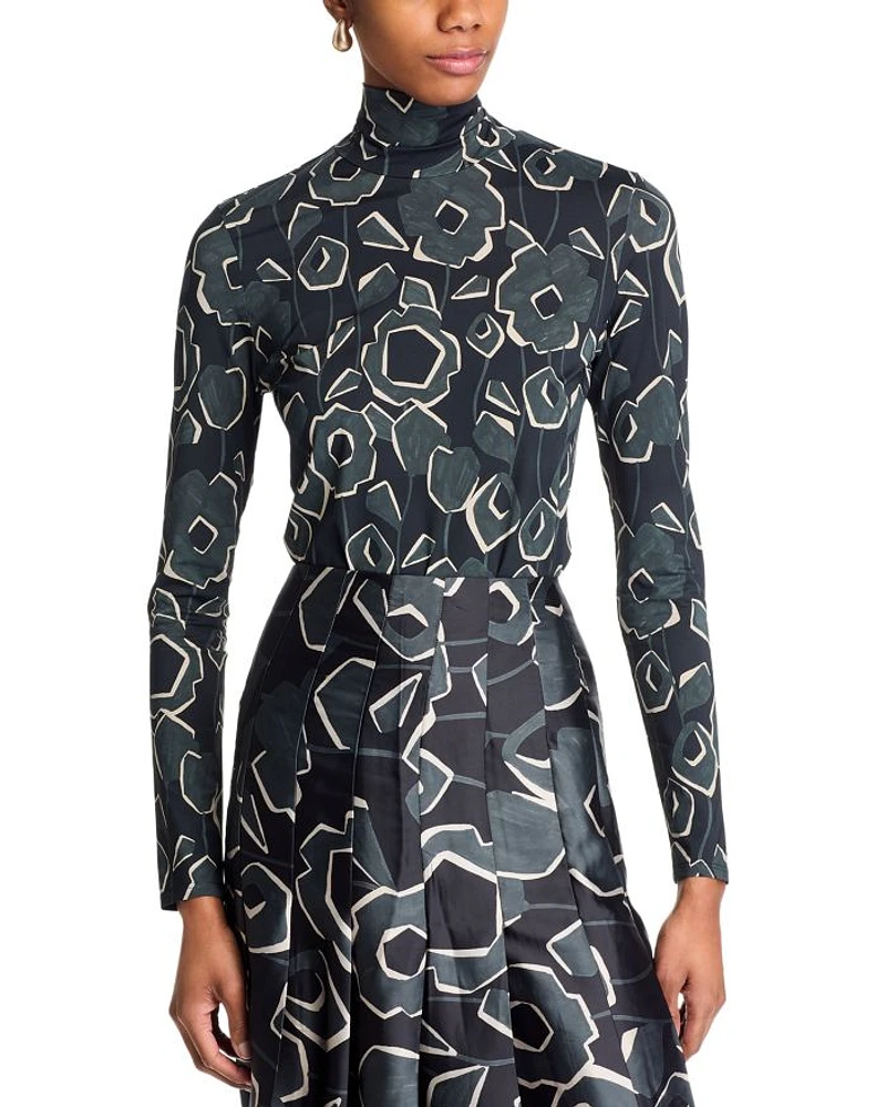 Cubist Turtleneck Top