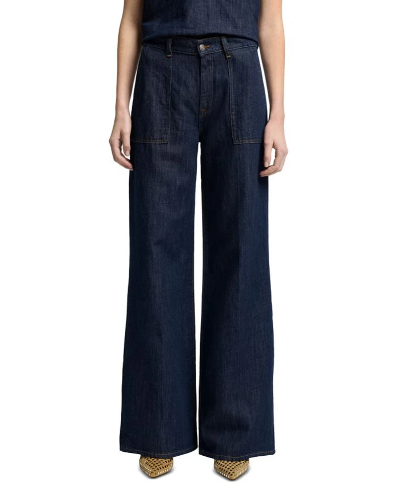 Lotta High Rise Jeans Blueberry