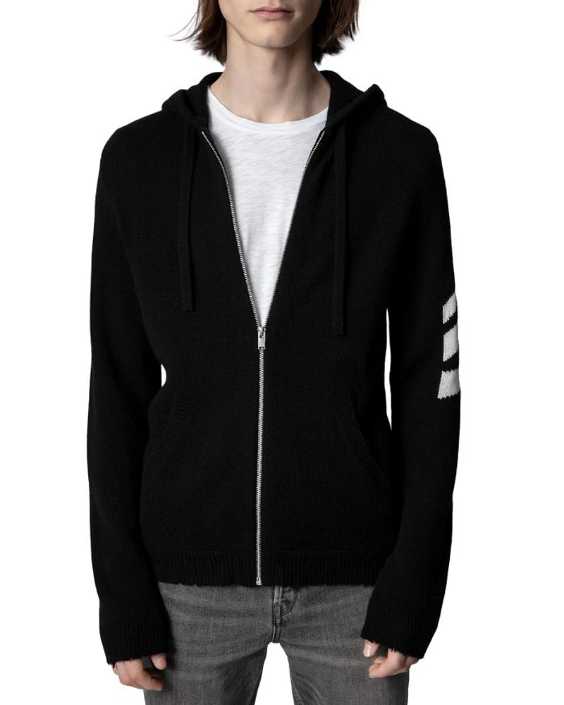Clash Arrow Cashmere Hoodie