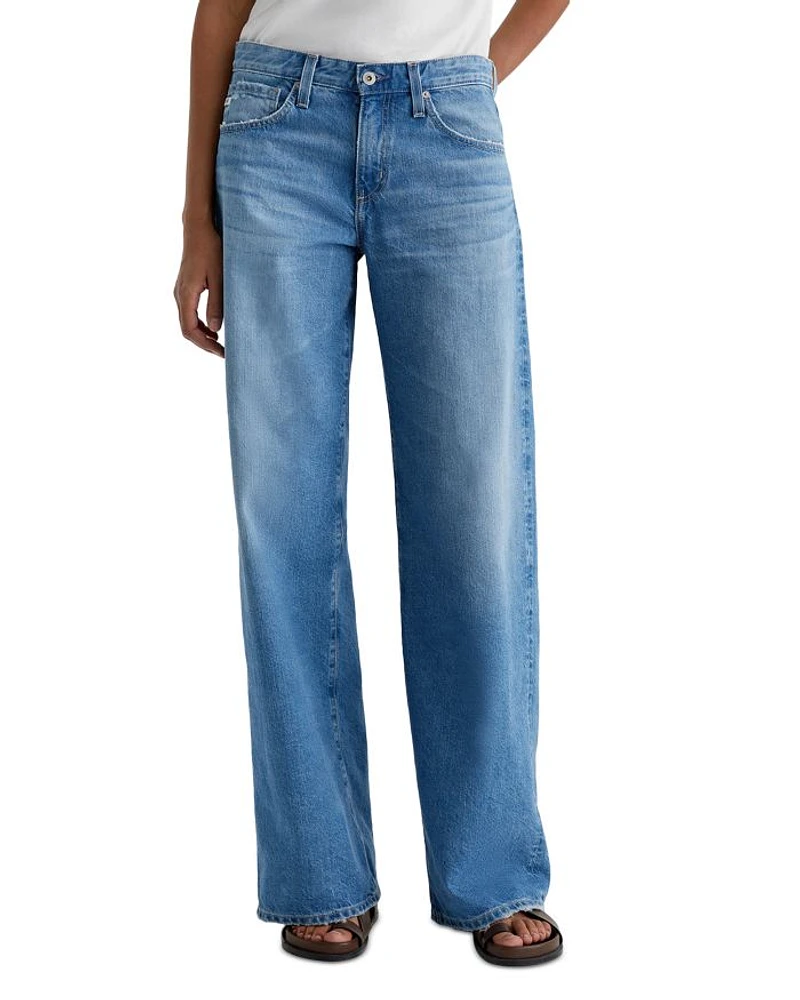 Adria Low Rise Wide Leg Jeans Flashback