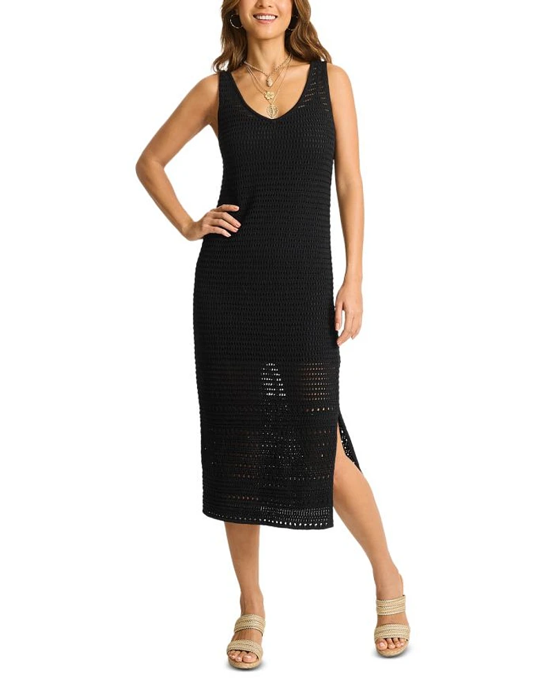 Crochet Midi Dress