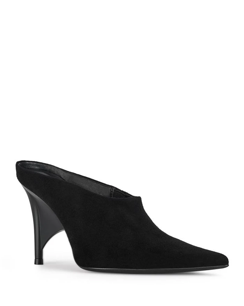 Women's Vader Pointed Toe High Heel Mules