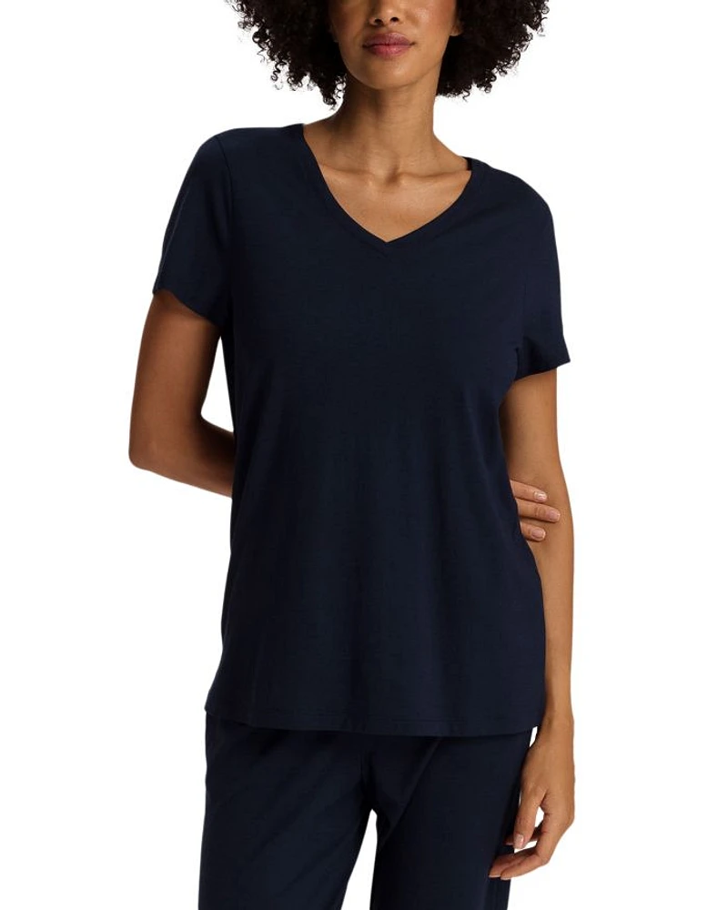 Sleep & Lounge Short Sleeve V-Neck Shirt