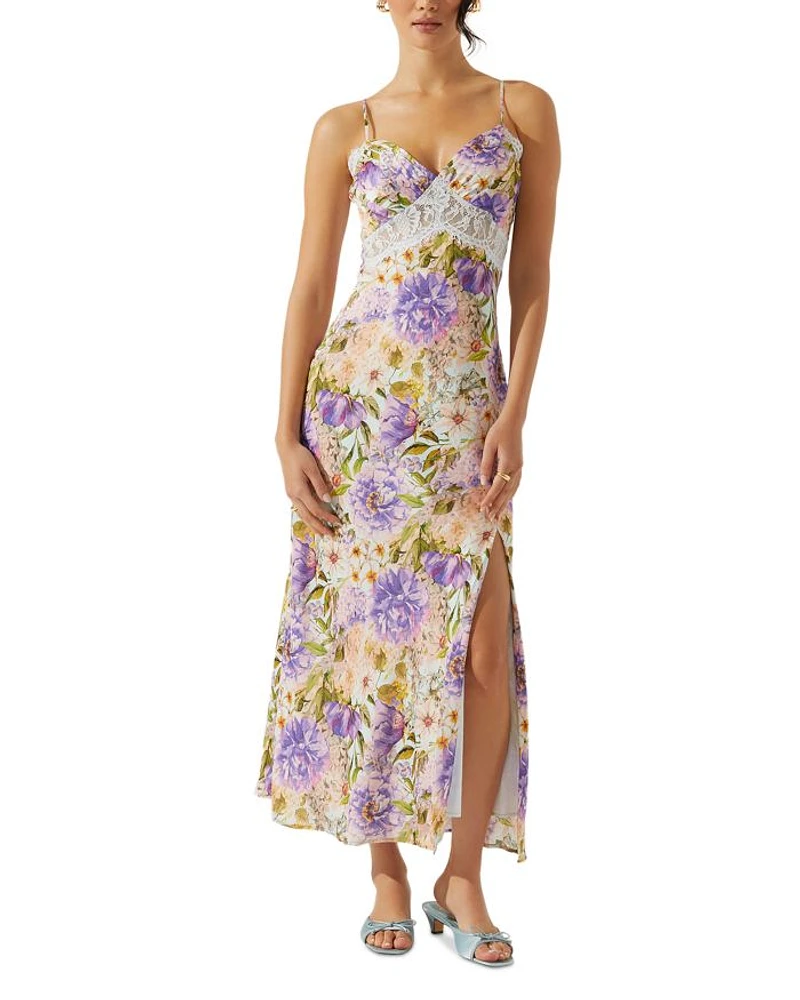 Ivanna Lace Trim Dress