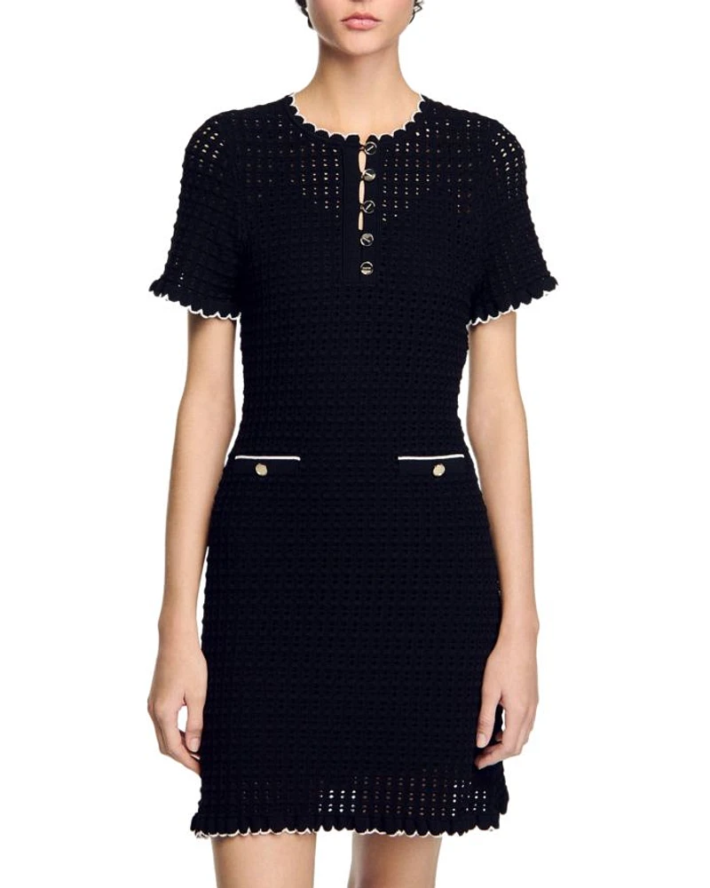 Short Knit Dress