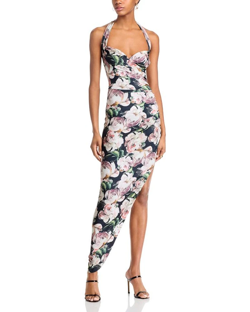 Cayla Side Draped Gown