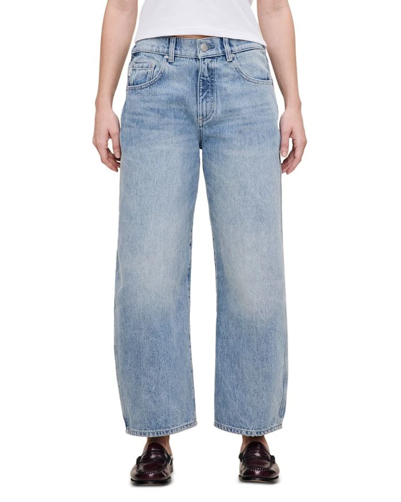 Petite Taylor Relaxed Barrel Ultra High Rise Jeans
