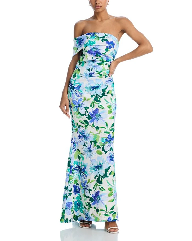 One Shoulder Long Dress