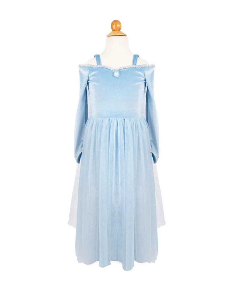 Velvety Soft Sisters Forever Princess Costume - Ages 3-8 Years
