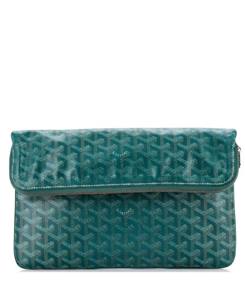 Saint Marie Clutch Coated Canvas