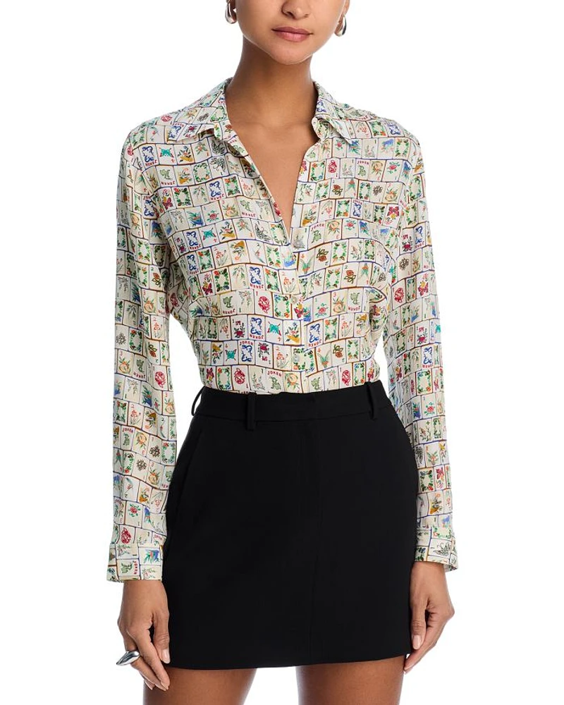 Nina Silk Blouse