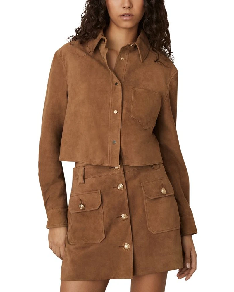 Connie Suede Shirt