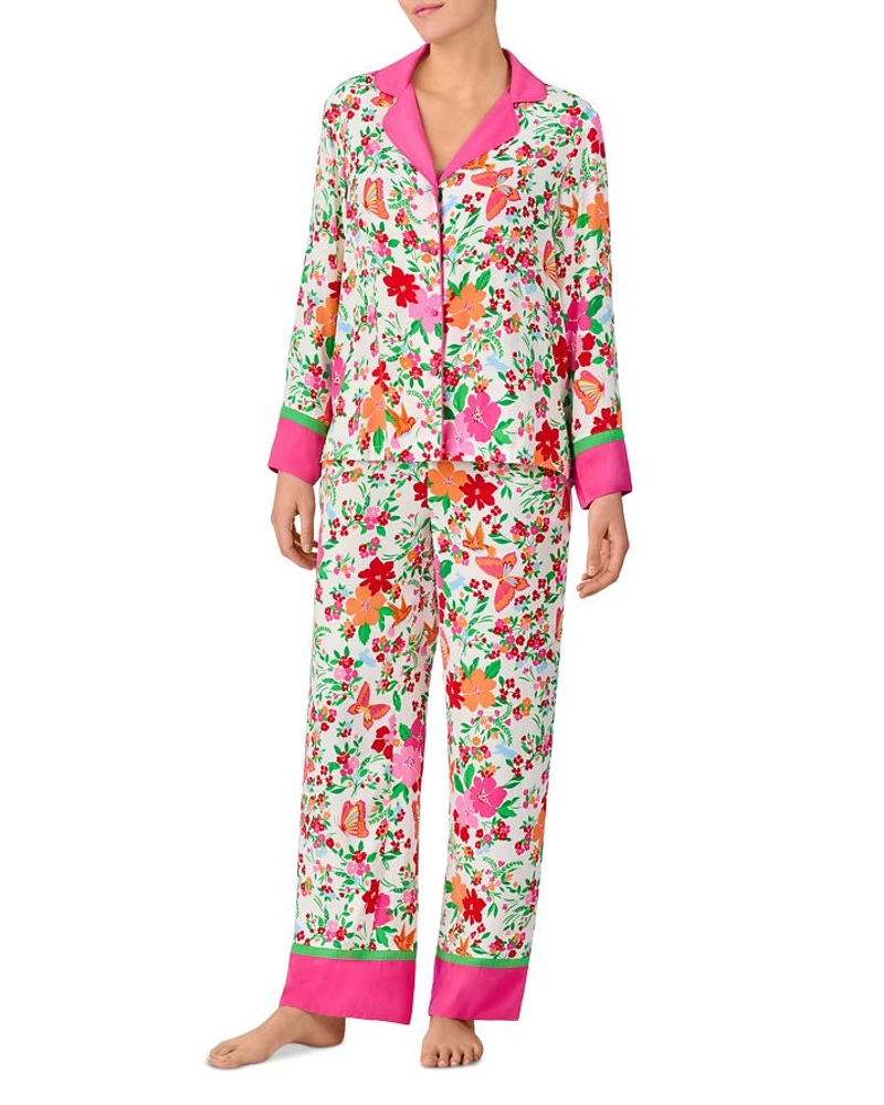 Floral Print Pajama Set