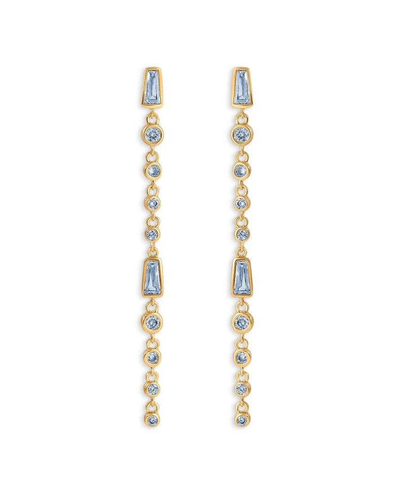 Crystal Linear Earrings