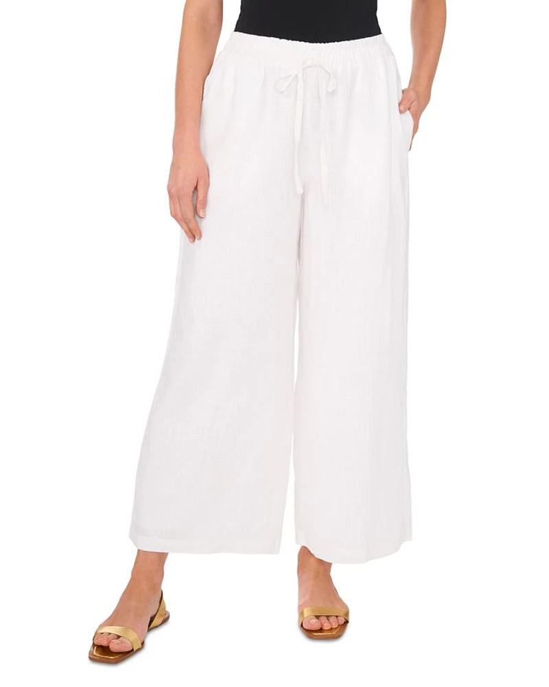 Wide Leg Drawstring Pants
