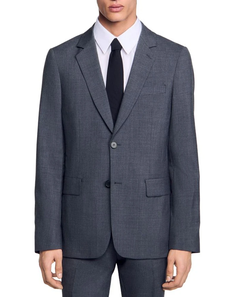 Classic Fit Suit Jacket