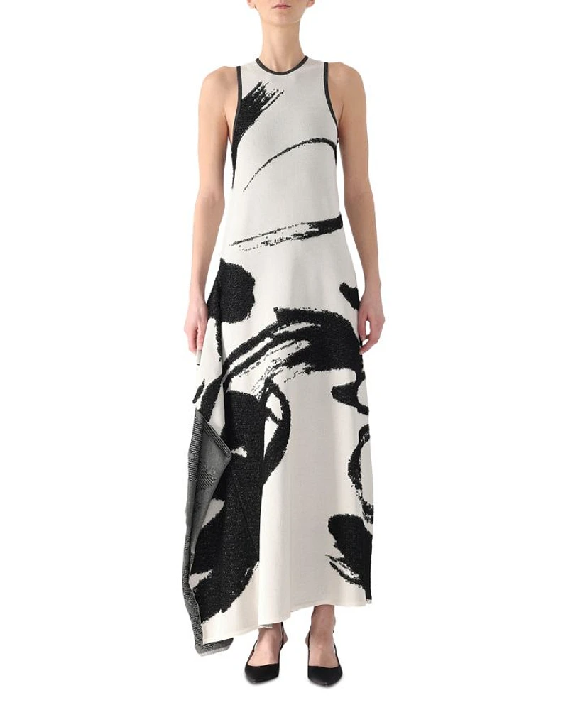 Asymmetric Maxi Dress