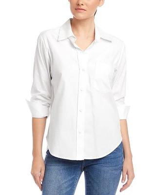 Ruched Sleeve Shirt