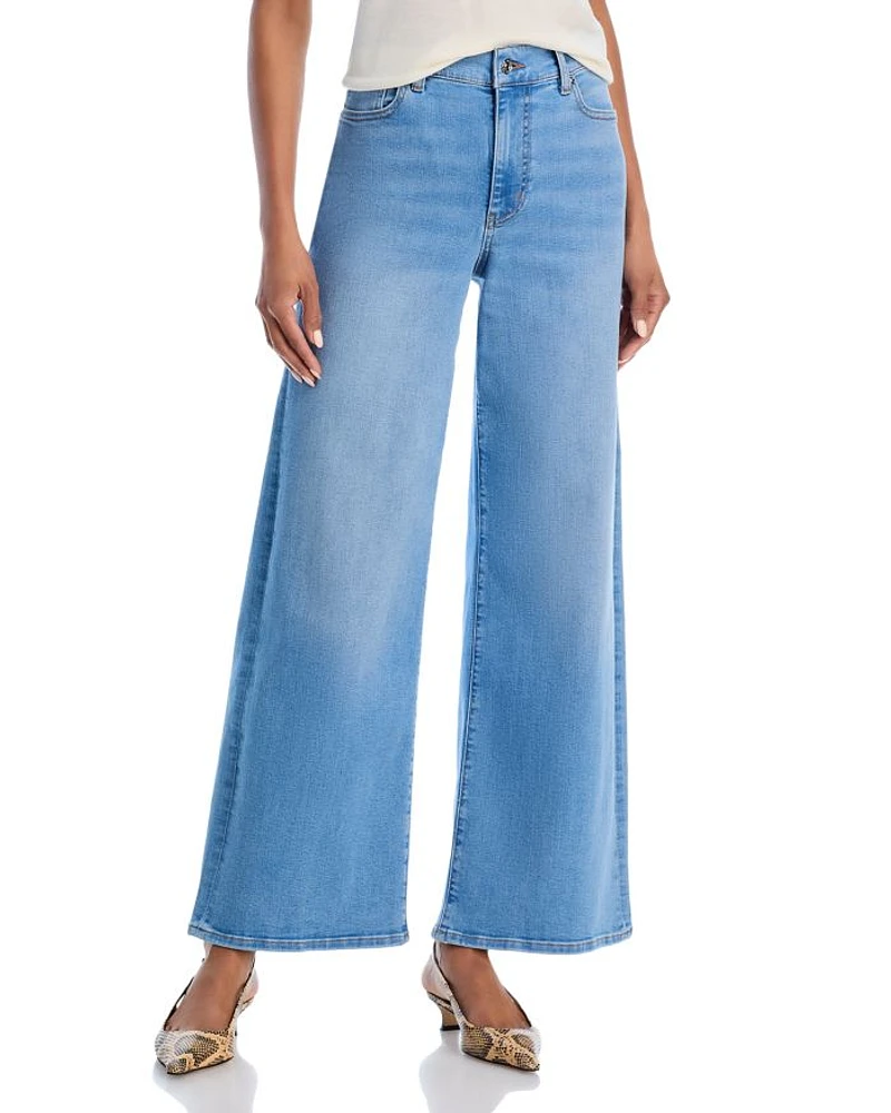 Le Slim High Rise Palazzo Jeans Honeymoon