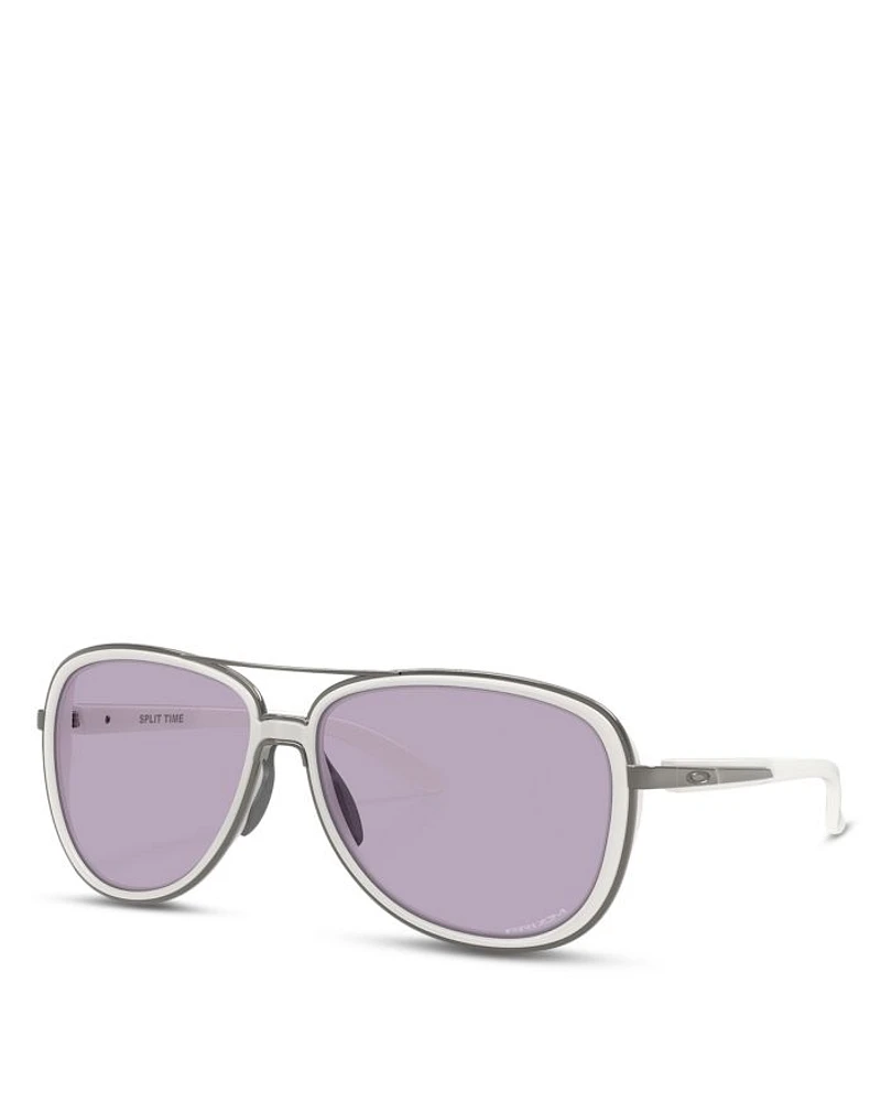 Split Time Aviator Sunglasses, 58mm