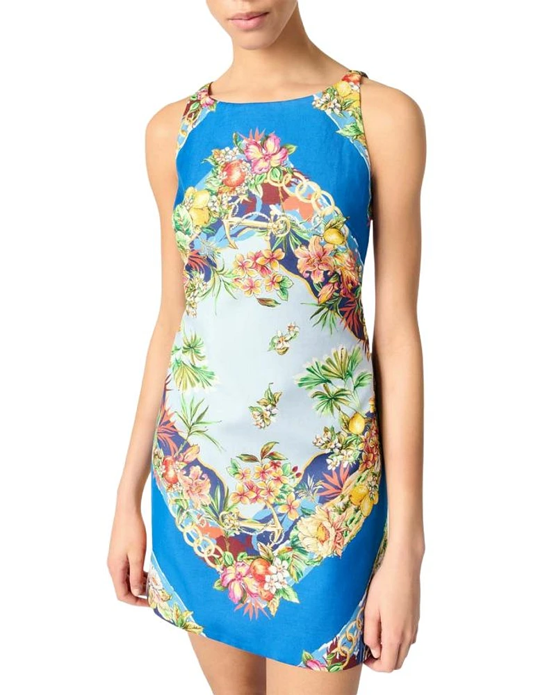 Patterned Shift Dress
