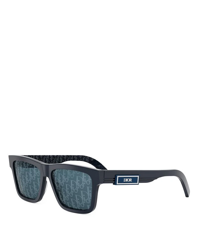DiorB23 S4I Rectangle Sunglasses, 56mm