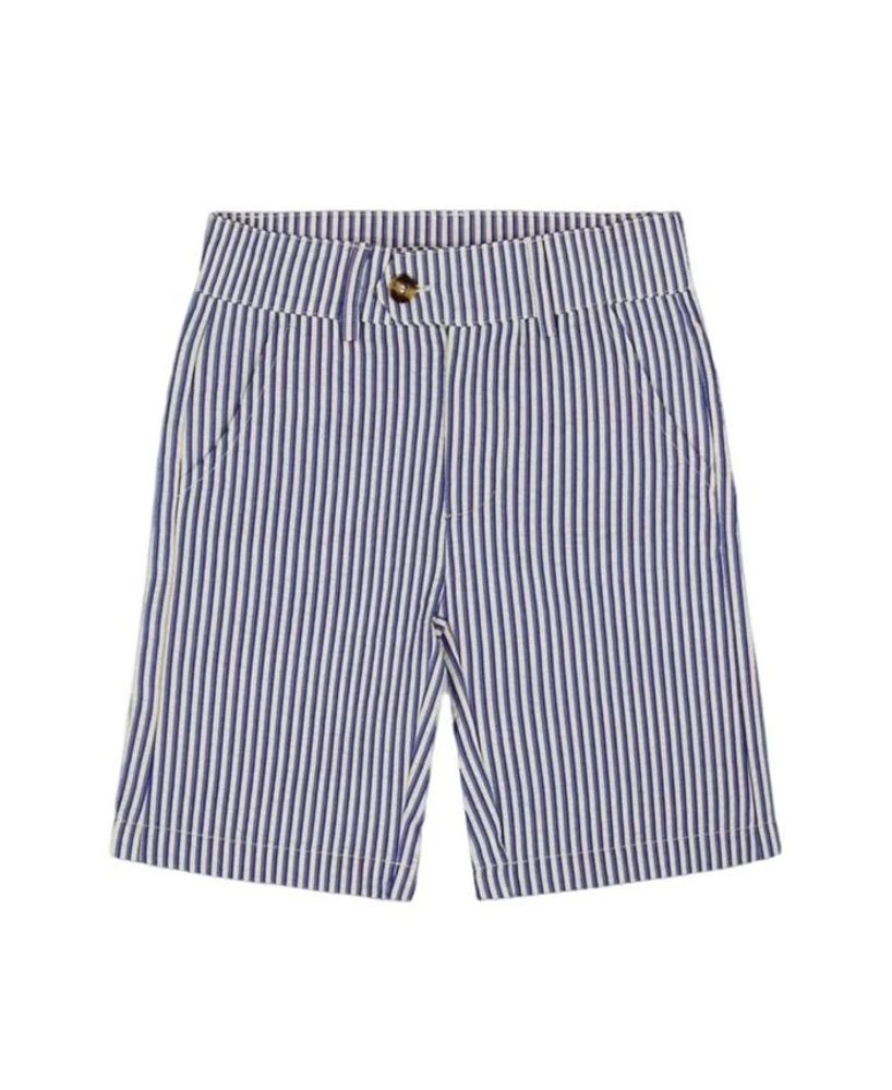Boys' Slant Pocket Bermuda Striped Shorts - Little Kid, Big Kid