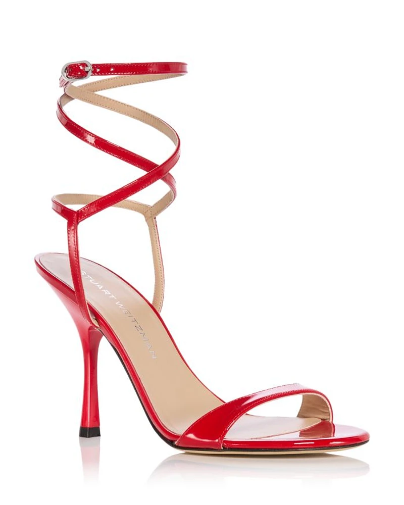 Women's Nudist Wrap 100 Strappy High Heel Sandals