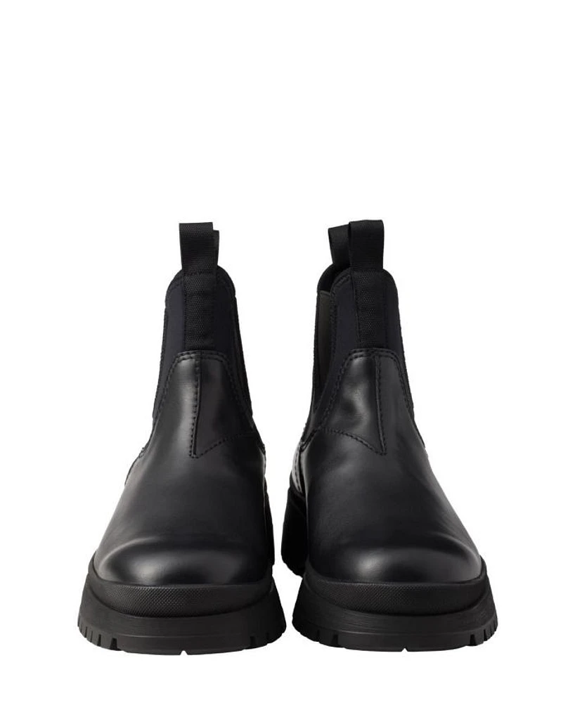 Men's Leather and Stretch Fabric Brixxen Boots