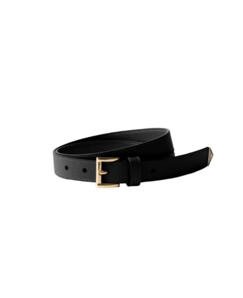 Saffiano Leather Belt