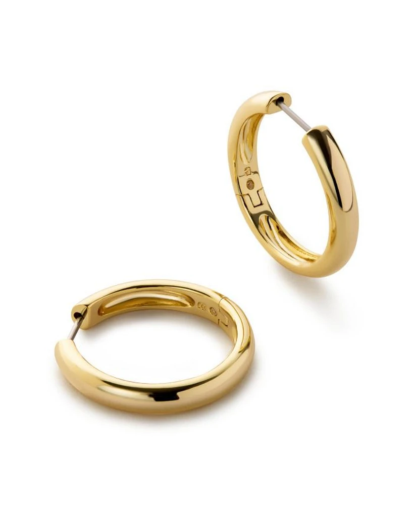 Gold Hoop Earrings Giulia Large